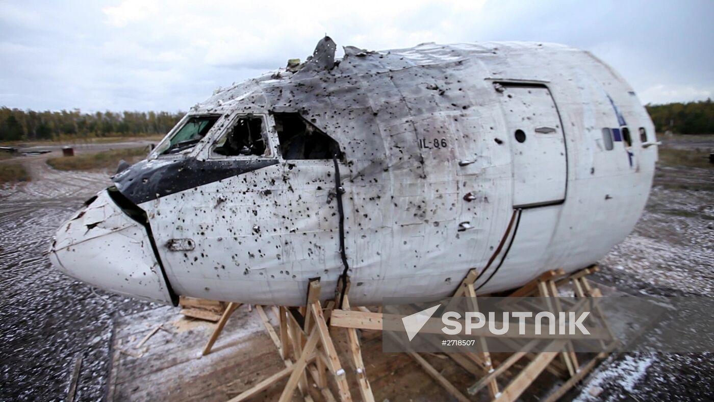 Presenting the results of the Boeing 777 crash simulation