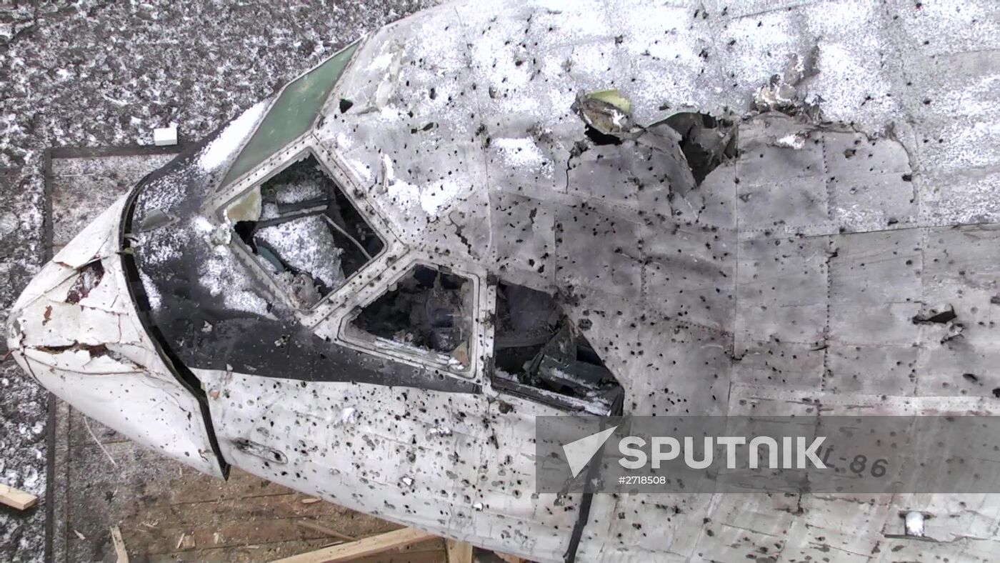 Presenting the results of the Boeing 777 crash simulation