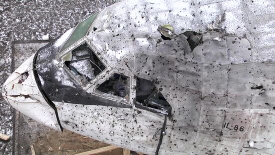 Presenting the results of the Boeing 777 crash simulation