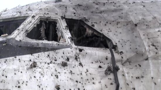 Presenting the results of the Boeing 777 crash simulation