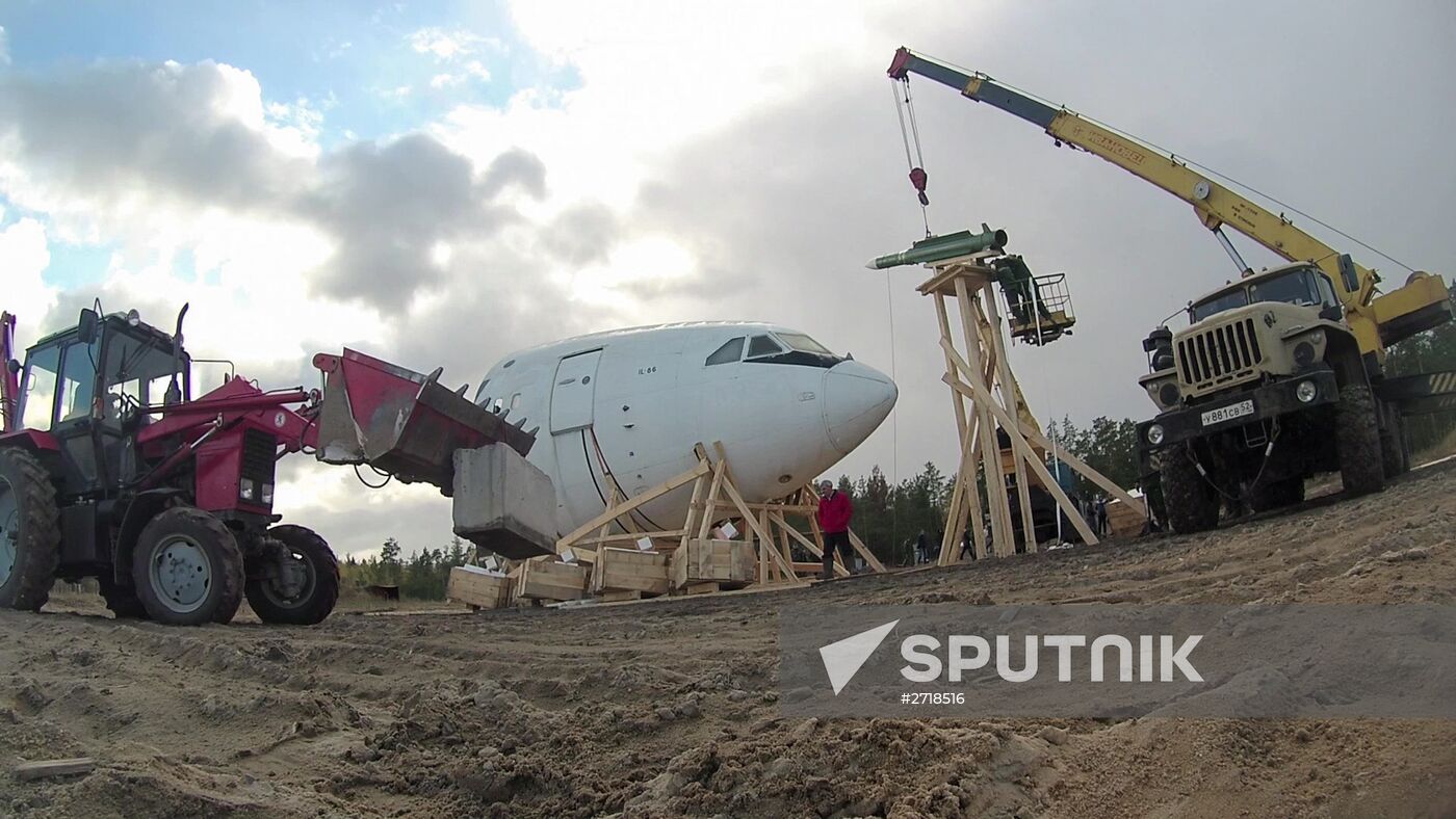 Presenting the results of the Boeing 777 crash simulation