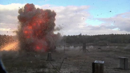 Presenting the results of the Boeing 777 crash simulation