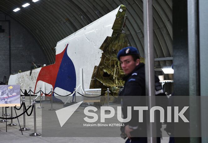The Dutch Safety Board releases its report on the cause of the crash of Malaysia Airlines Flight 17 in Eastern Ukraine on July 17, 2014 at a Dutch military base in Gilze-Rijen. Location: Netherlands. Author: Maksim Blinov. Dutch Safety Board releases report into Malaysia Airlines Flight 17 disaster