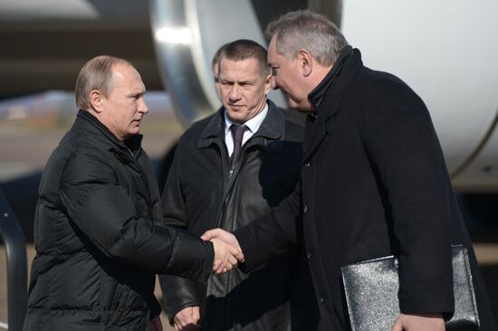 President Vladimir Putin's working visit to Amur Region