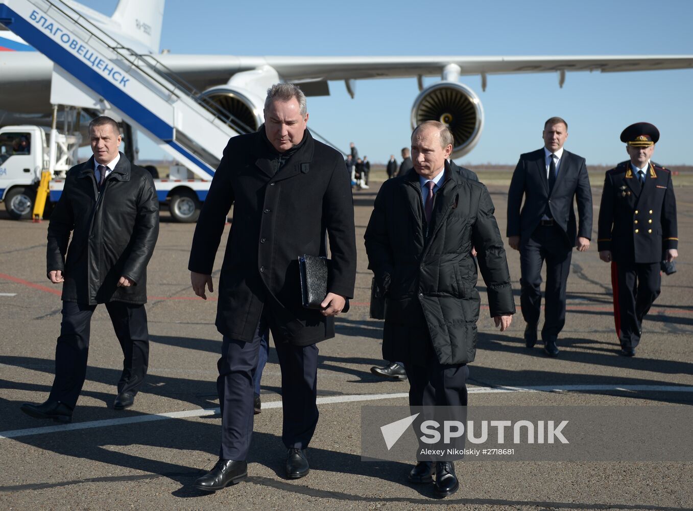 President Vladimir Putin's working visit to Amur Region