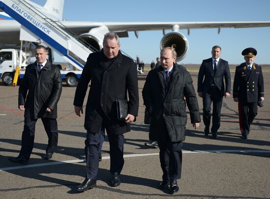 President Vladimir Putin's working visit to Amur Region