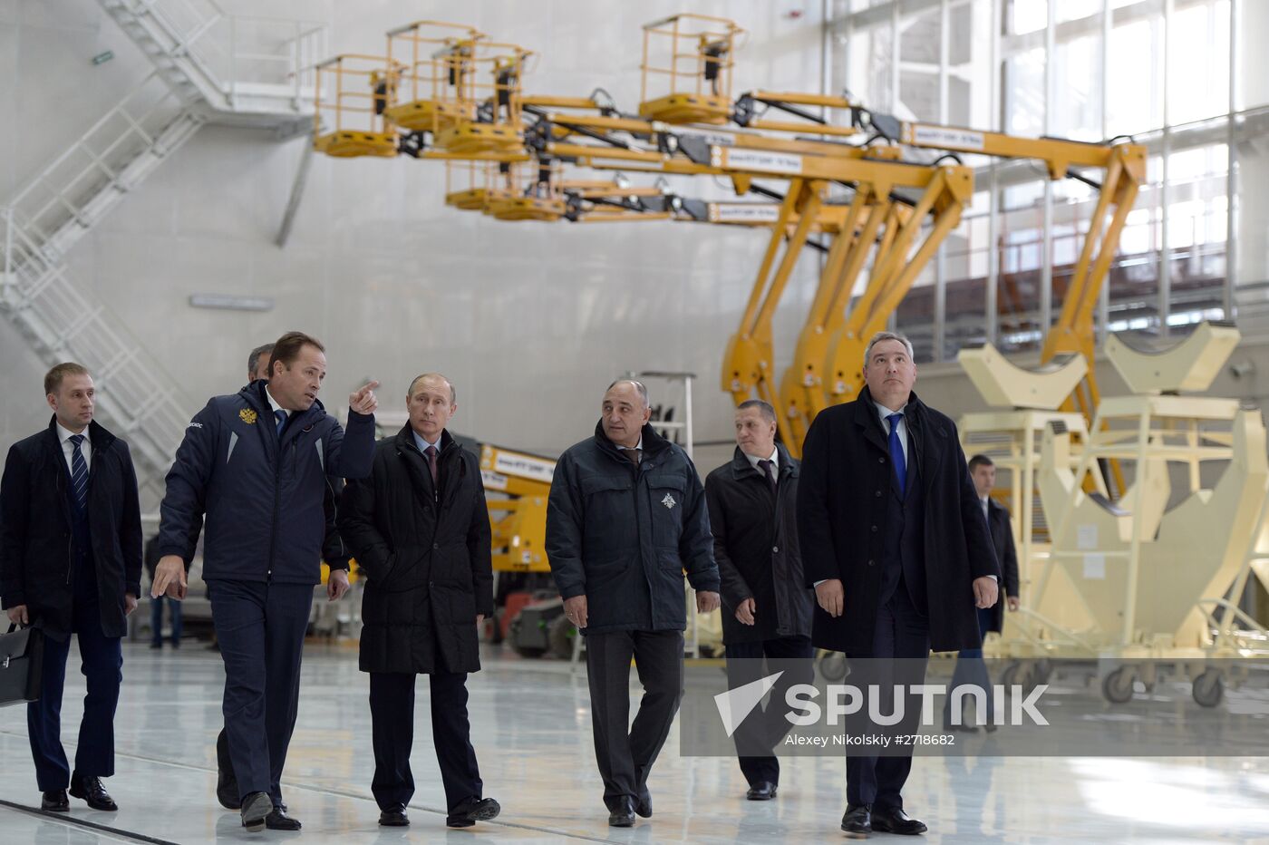 President Vladimir Putin's working visit to Amur Region