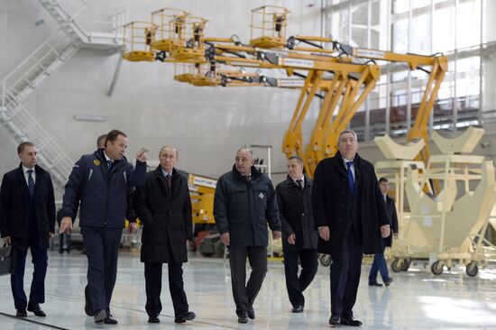 President Vladimir Putin's working visit to Amur Region