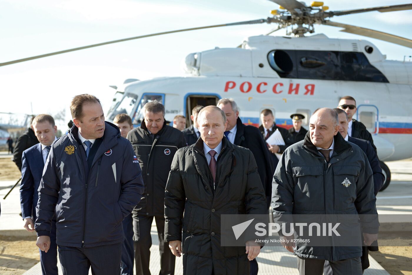 President Vladimir Putin's working visit to Amur Region