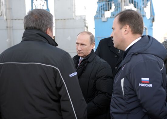 President Vladimir Putin's working visit to Amur Region