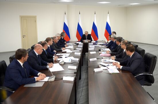 President Vladimir Putin's working visit to Amur Region