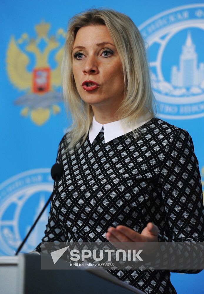 Briefing by Foreign Ministry Spokesperson Maria Zakharova