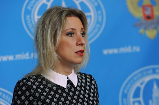 Briefing by Foreign Ministry Spokesperson Maria Zakharova
