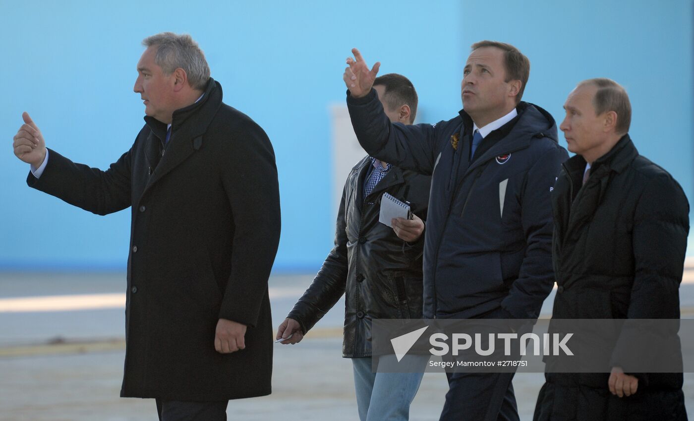 President Vladimir Putin's working visit to Amur Region