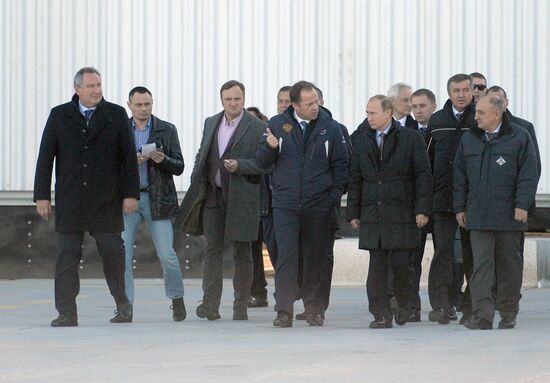 President Vladimir Putin's working visit to Amur Region
