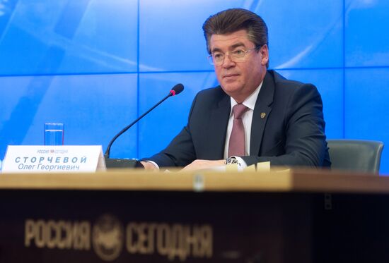 News conference by Oleg Storchevoi, Deputy Head of Federal Agency for Air Transport (Rosaviatsiya)