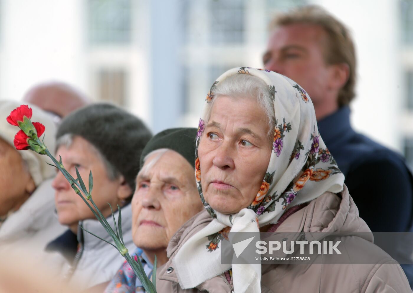 Monument to 7th Baumansky Division of People's Militia opening