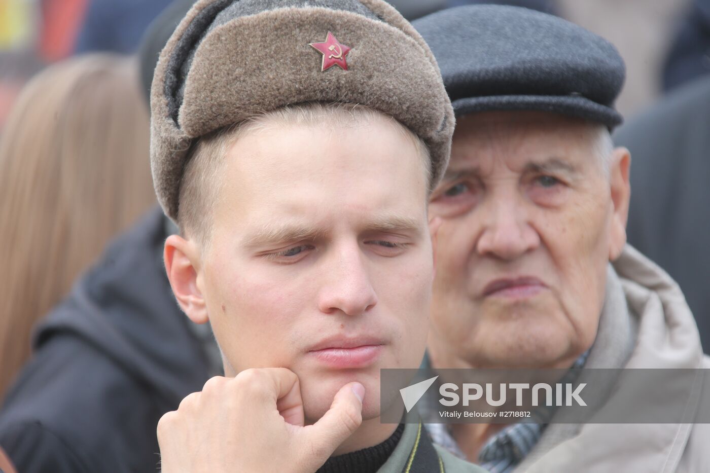 Monument to 7th Baumansky Division of People's Militia opening