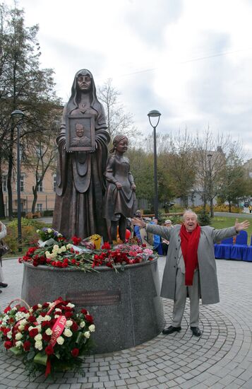 Monument to 7th Baumansky Division of People's Militia opening