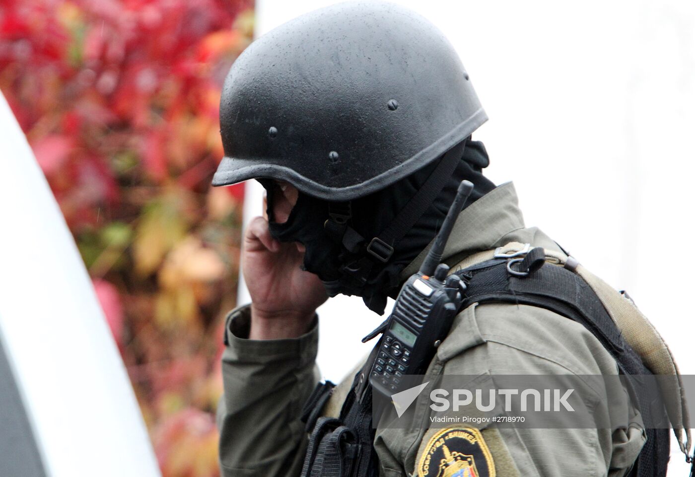 Special operation by Kirghiz law enforcement authorities in Bishkek
