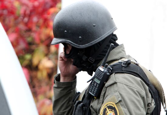 Special operation by Kirghiz law enforcement authorities in Bishkek