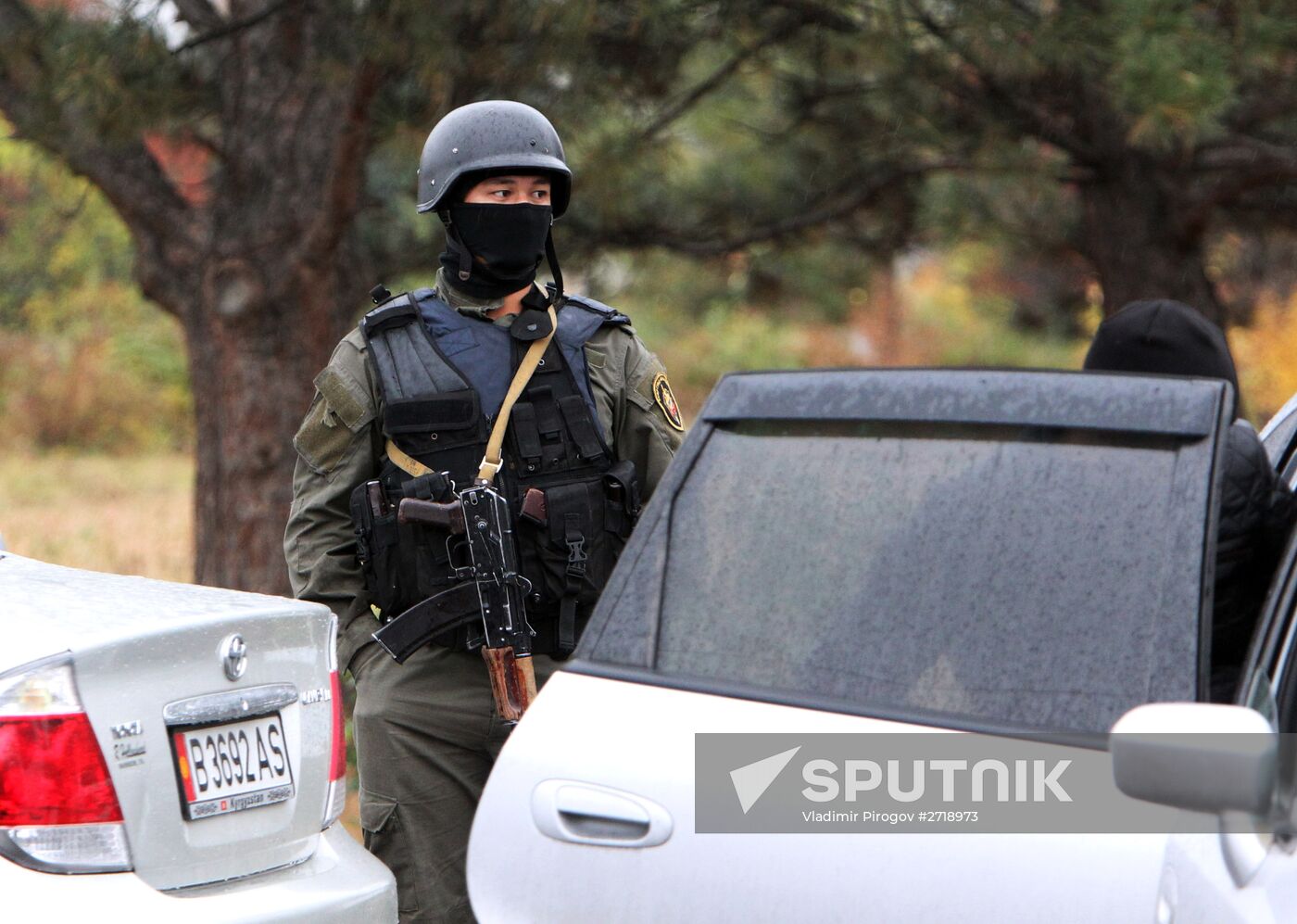 Special operation by Kirghiz law enforcement authorities in Bishkek