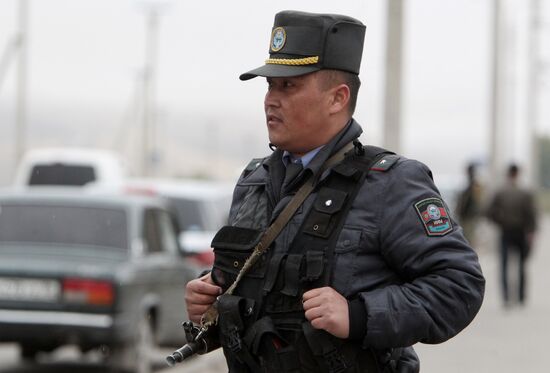 Special operation by Kirghiz law enforcement authorities in Bishkek