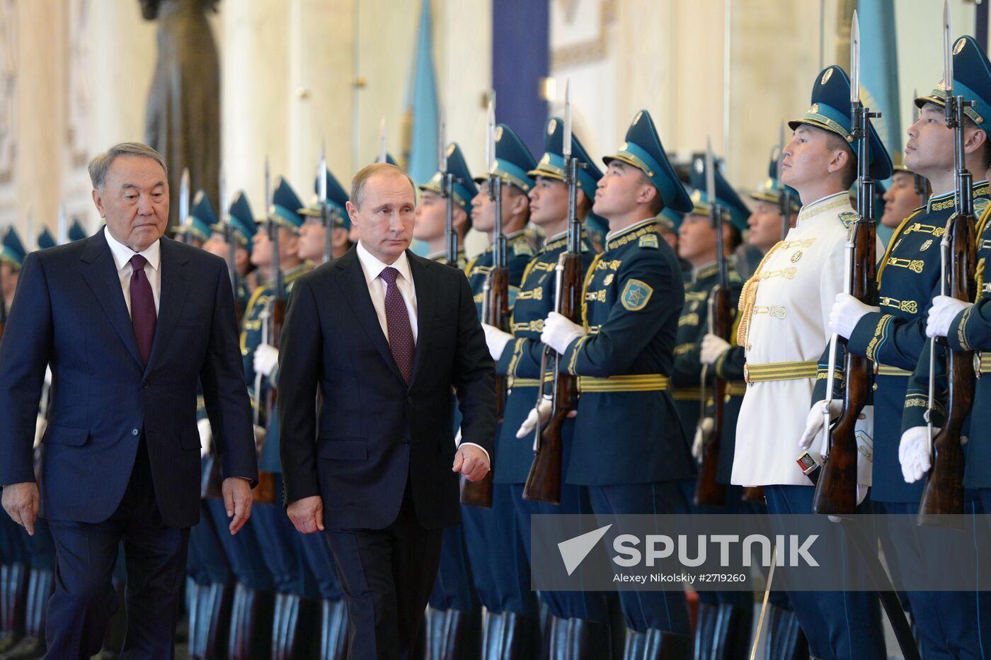 President Vladimir Putin's visit to Kazakhstan