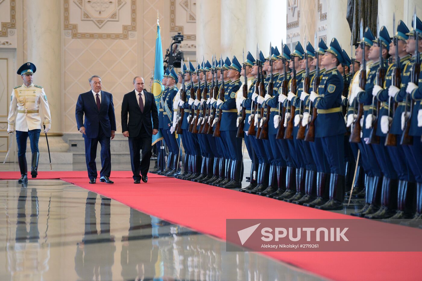 President Vladimir Putin's visit to Kazakhstan