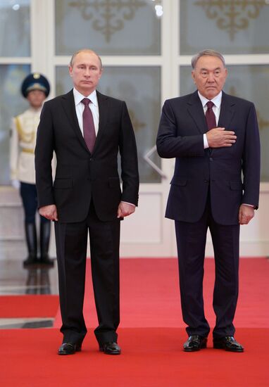 President Vladimir Putin's visit to Kazakhstan