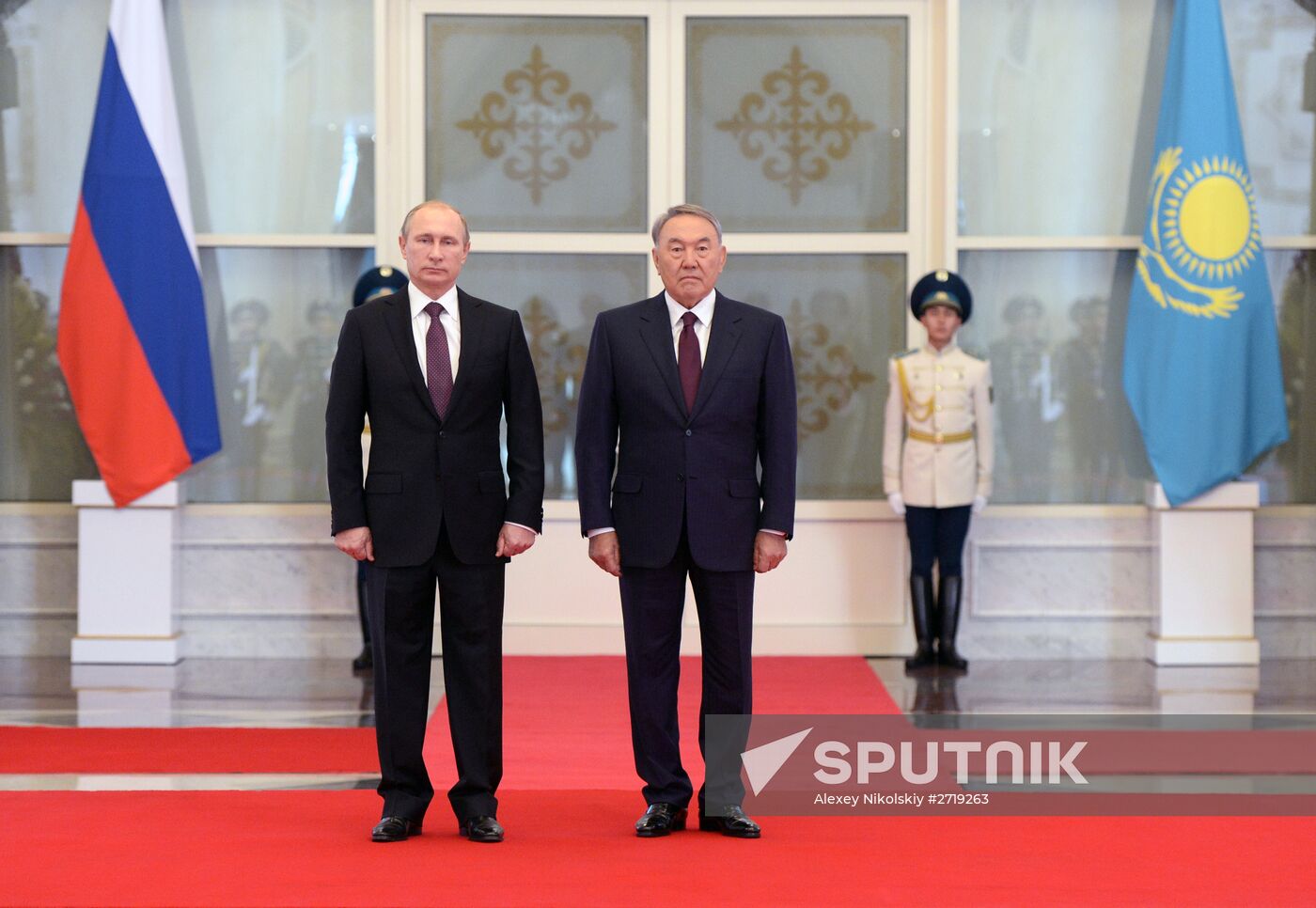 President Vladimir Putin's visit to Kazakhstan