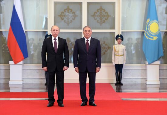 President Vladimir Putin's visit to Kazakhstan