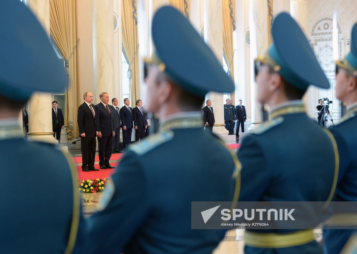 Russian President Vladimir Putin's visit to Kazakhstan