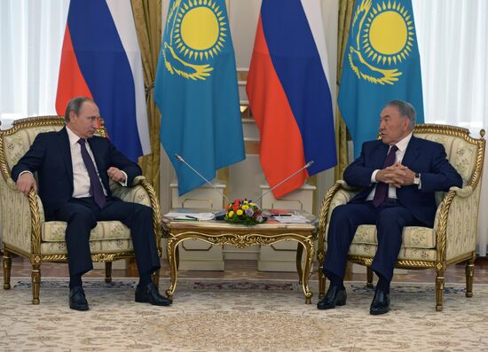 Russian President Vladimir Putin's visit to Kazakhstan