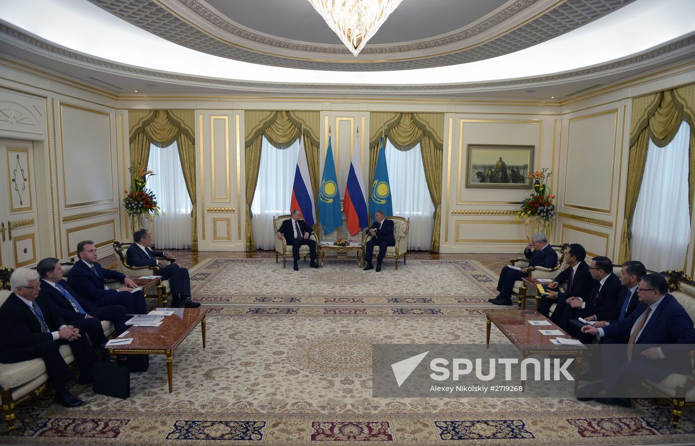 Russian President Vladimir Putin's visit to Kazakhstan