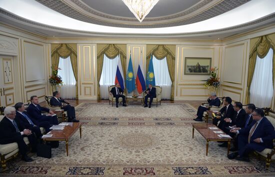 Russian President Vladimir Putin's visit to Kazakhstan