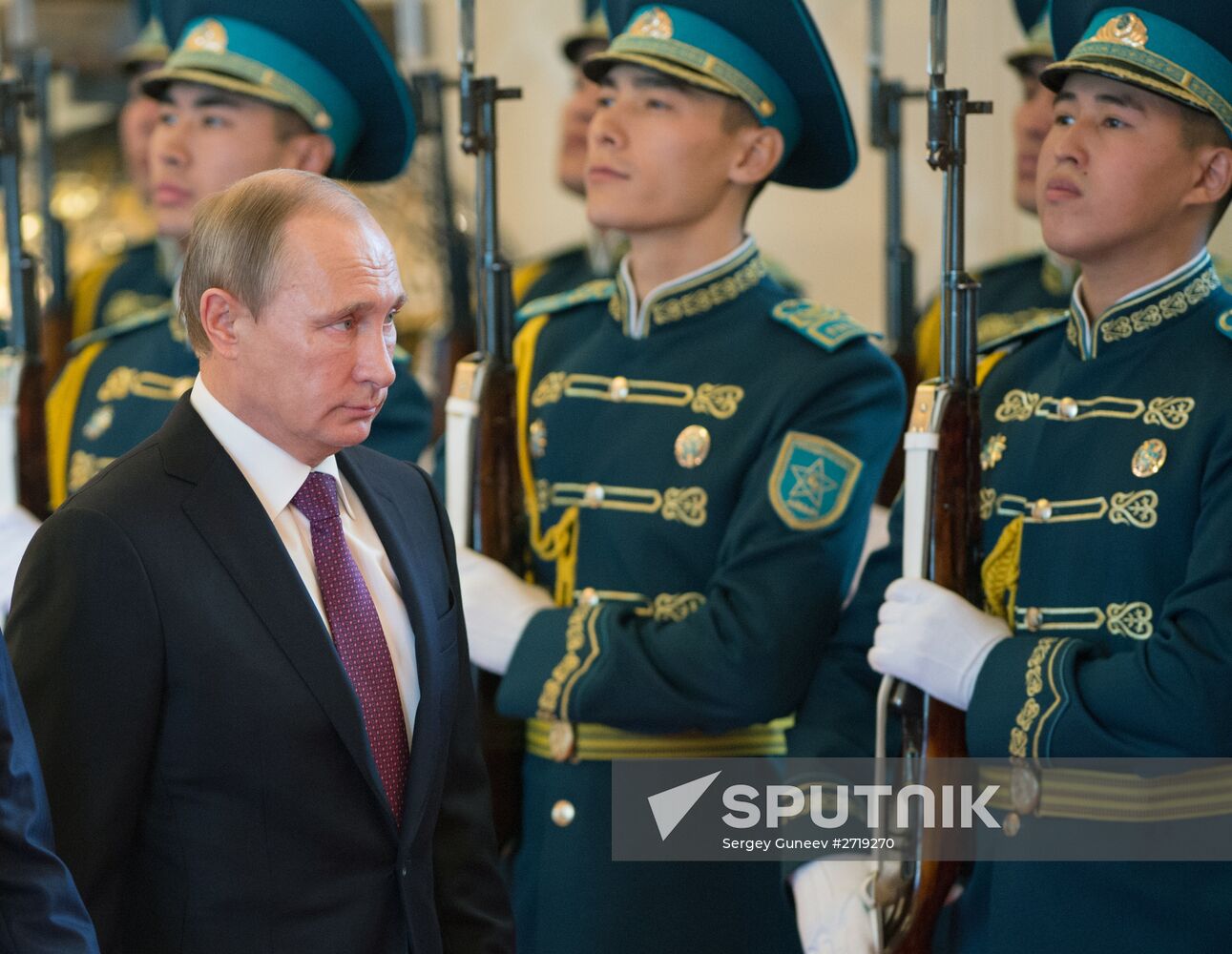 Russian President Vladimir Putin's visit to Kazakhstan