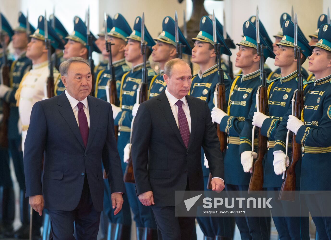 Russian President Vladimir Putin's visit to Kazakhstan