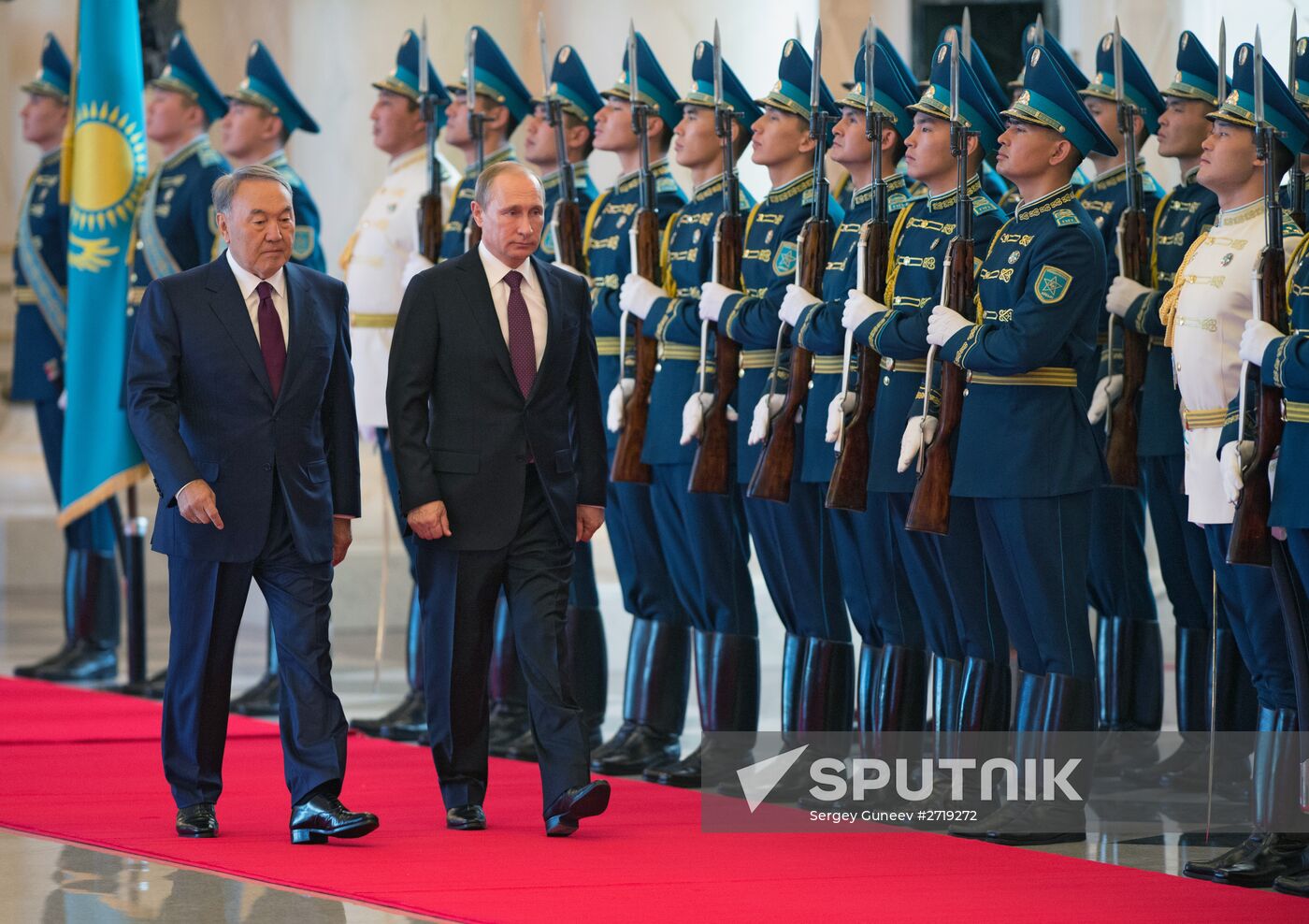 Russian President Vladimir Putin's visit to Kazakhstan