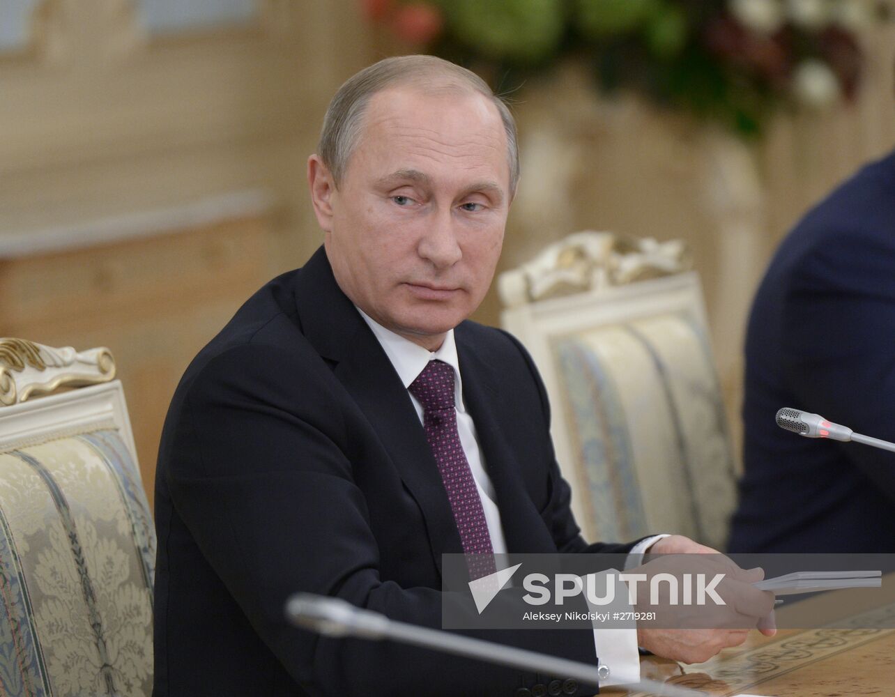 Russian President Vladimir Putin's visit to Kazakhstan
