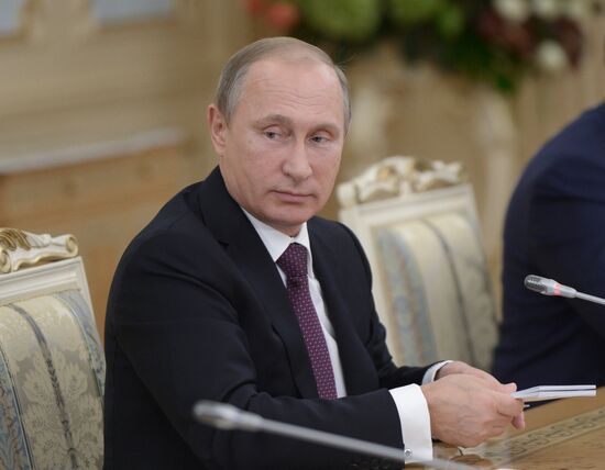 Russian President Vladimir Putin's visit to Kazakhstan