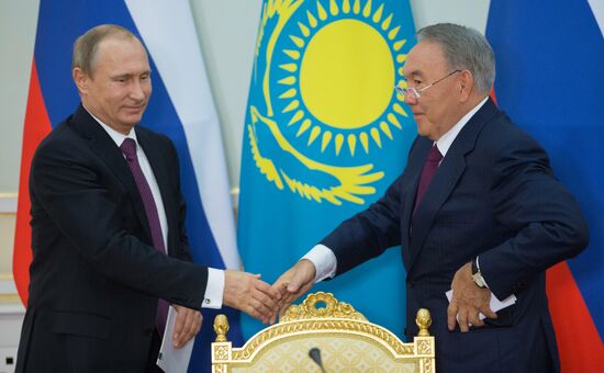 Russian President Vladimir Putin's visit to Kazakhstan
