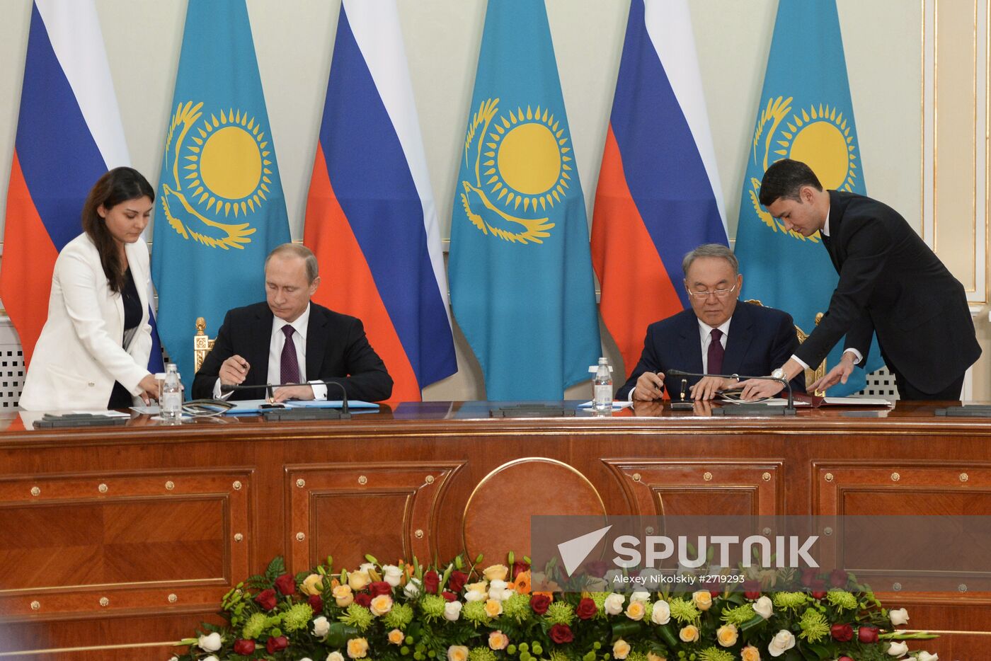 Russian President Vladimir Putin's visit to Kazakhstan