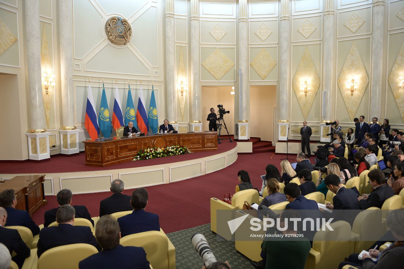 Russian President Vladimir Putin's visit to Kazakhstan