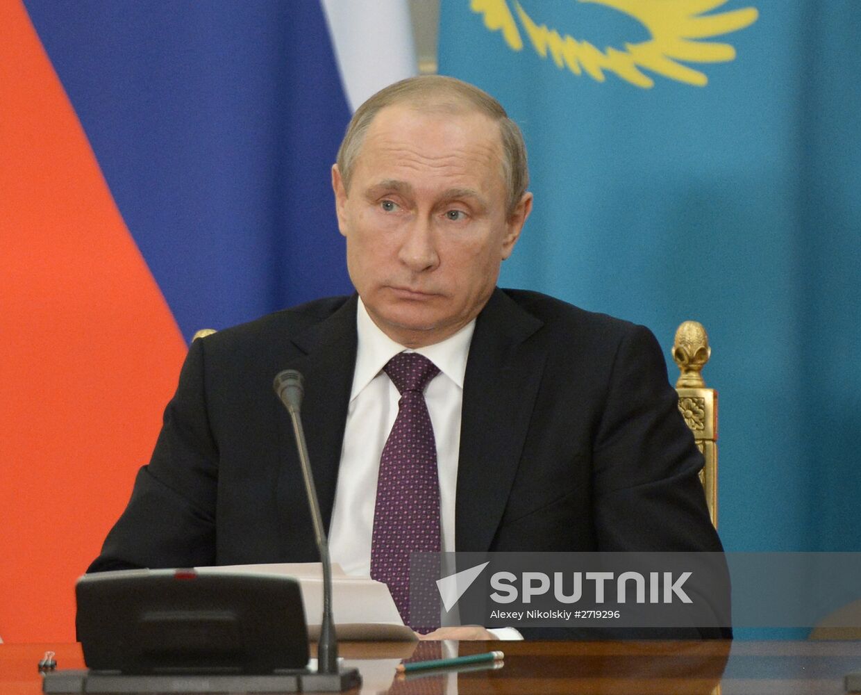Russian President Vladimir Putin's visit to Kazakhstan