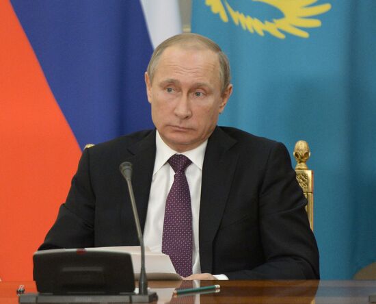 Russian President Vladimir Putin's visit to Kazakhstan