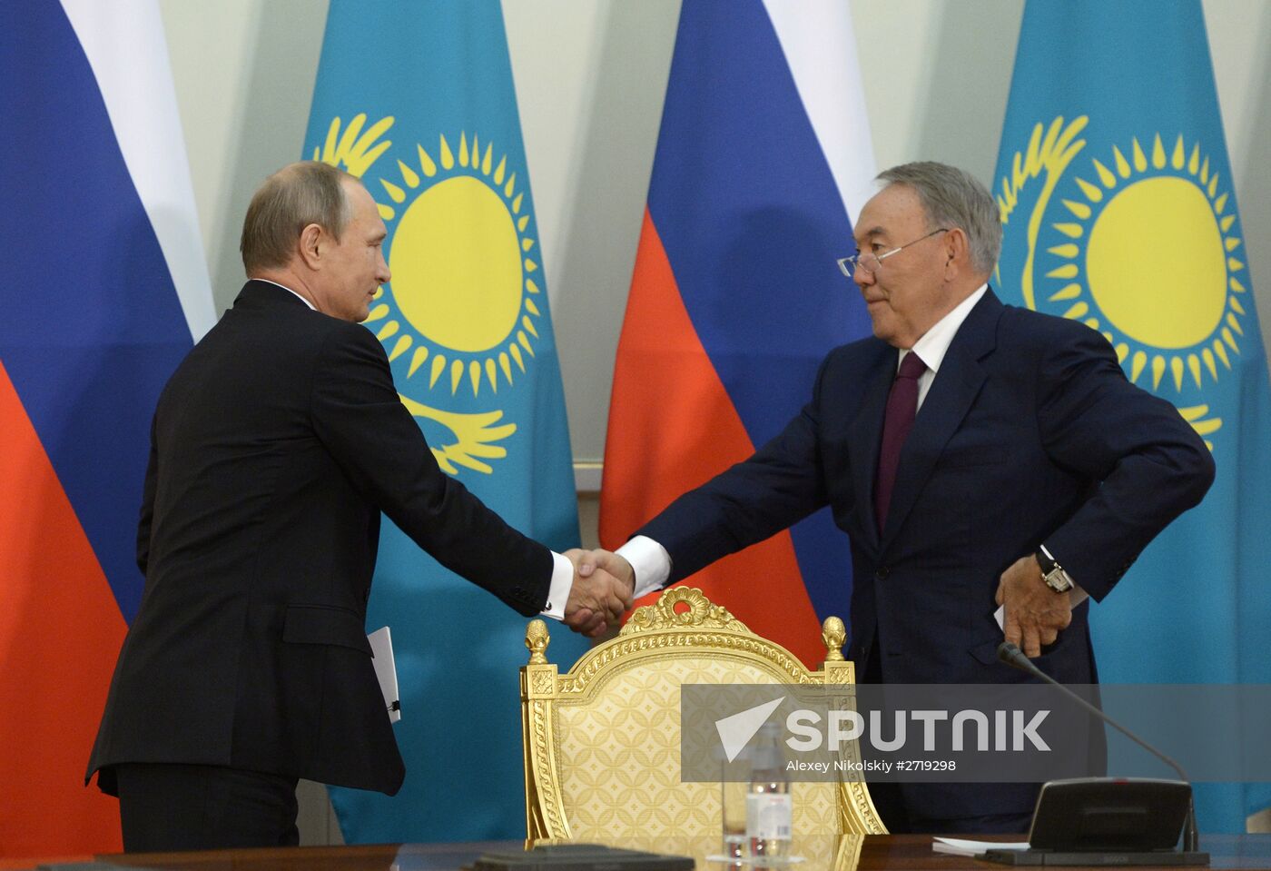 Russian President Vladimir Putin's visit to Kazakhstan