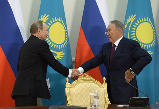 Russian President Vladimir Putin's visit to Kazakhstan
