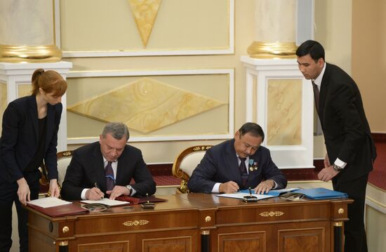 Russian President Vladimir Putin's visit to Kazakhstan