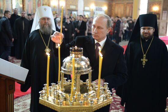 Russian President Vladimir Putin's visit to Kazakhstan